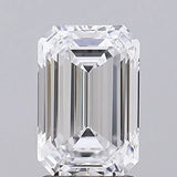 2.22ct Emerald Lab Grown Diamond (Colour D, Clarity IF, IGI Certified)