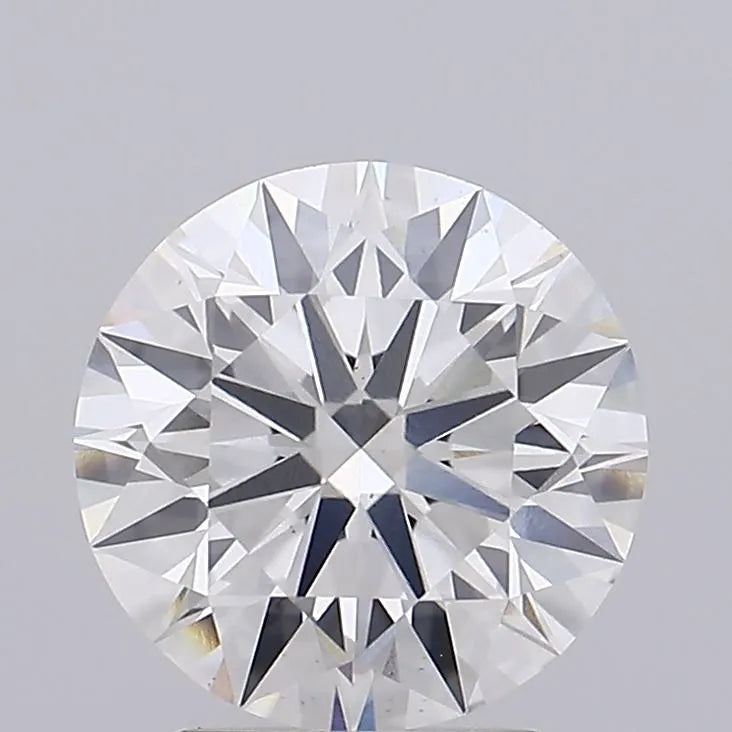 2.18ct Round Lab Grown Diamond (Colour G, Clarity VS1, Cut ID, IGI Certified)