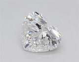 0.92ct Heart Lab Grown Diamond (Colour D, Clarity VS1, IGI Certified)