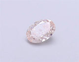 0.40ct Oval Lab Grown Diamond (Colour Fancy Pink, Clarity VS1, IGI Certified)