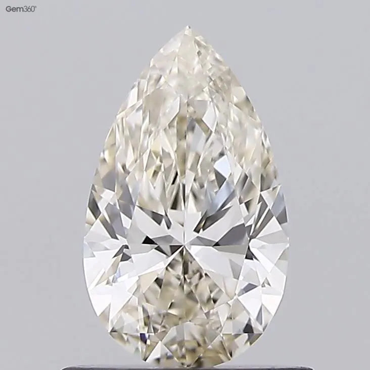0.62ct Pear Natural Diamond (Colour L, Clarity VVS1, GIA Certified)