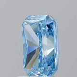 1.27ct Radiant Lab Grown Diamond (Colour Fancy Vivid Blue, Clarity VS1, Cut GD, IGI Certified)