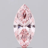 2.52 კარატიანი Marquise Lab Grown ბრილიანტი (ფერი: Fancy Vivid Pink, Clarity VVS2, IGI სერტიფიცირებული)