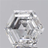 3.10ct Hexagonal Lab Grown Diamond (Colour F, Clarity VS1, IGI Certified)