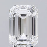 1.02ct Emerald Lab Grown Diamond (Colour E, Clarity SI1, IGI Certified)