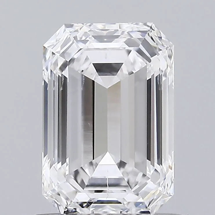 1.02ct Emerald Lab Grown Diamond (Colour E, Clarity SI1, IGI Certified)