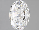 2.40ct Oval Lab Grown Diamond (Colour D, Clarity VVS2, IGI Certified)