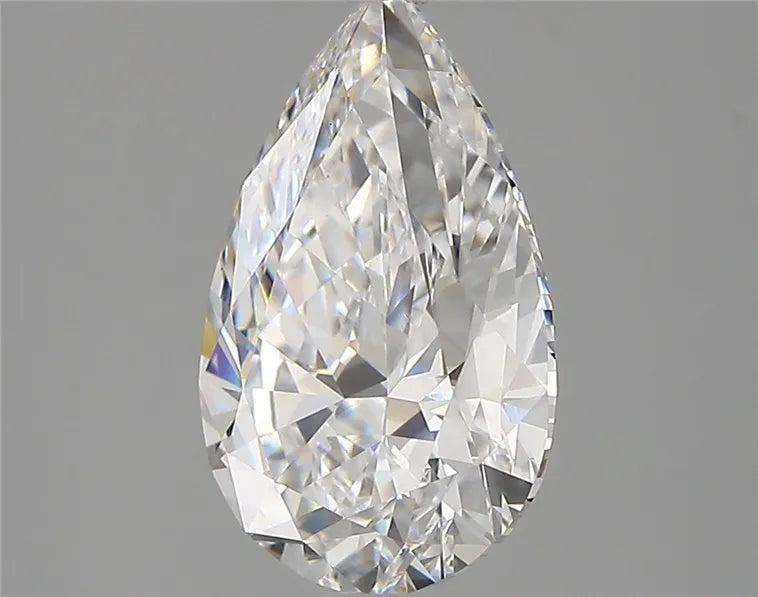 2.93ct Pear Lab Grown Diamond (Colour E, Clarity VVS2, IGI Certified)