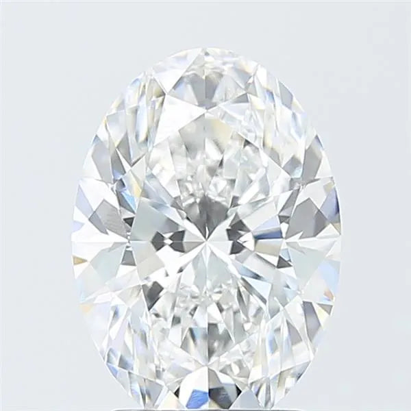 3.02ct Oval Lab Grown Diamond (Colour E, Clarity VVS2, IGI Certified)