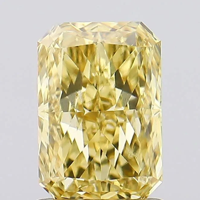 1.17ct Radiant Lab Grown Diamond (Colour Fancy Vivid Yellow, Clarity VS1, IGI Certified)