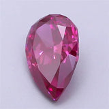 1.10ct Pear Lab Grown Diamond (Colour Fancy Deep Pink, Clarity VS1, IGI Certified)
