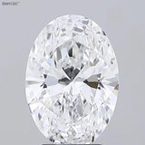 3.04ct Oval Lab Grown Diamond (Colour D, Clarity VS1, IGI Certified)