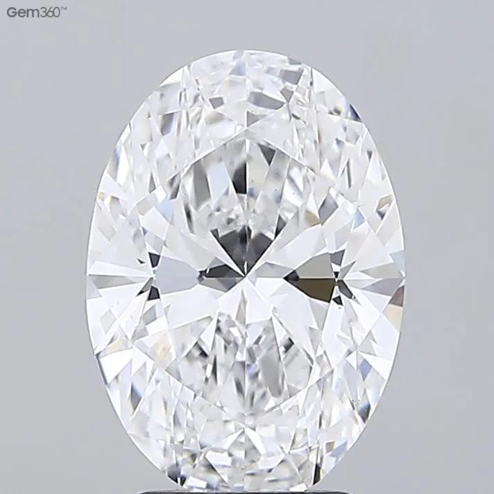 3.04ct Oval Lab Grown Diamond (Colour D, Clarity VS1, IGI Certified)