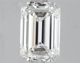 2.52ct Emerald Lab Grown Diamond (Colour E, Clarity VVS2, IGI Certified)
