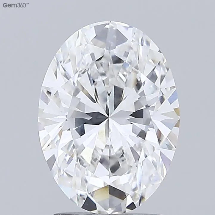 2.50ct Oval Lab Grown Diamond (Colour E, Clarity VS1, IGI Certified)