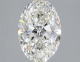 3.08ct Oval Lab Grown Diamond (Colour G, Clarity VVS2, IGI Certified)