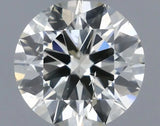 0.40ct Round Natural Diamond (Colour J, Clarity SI2, Cut EX, IGI Certified)