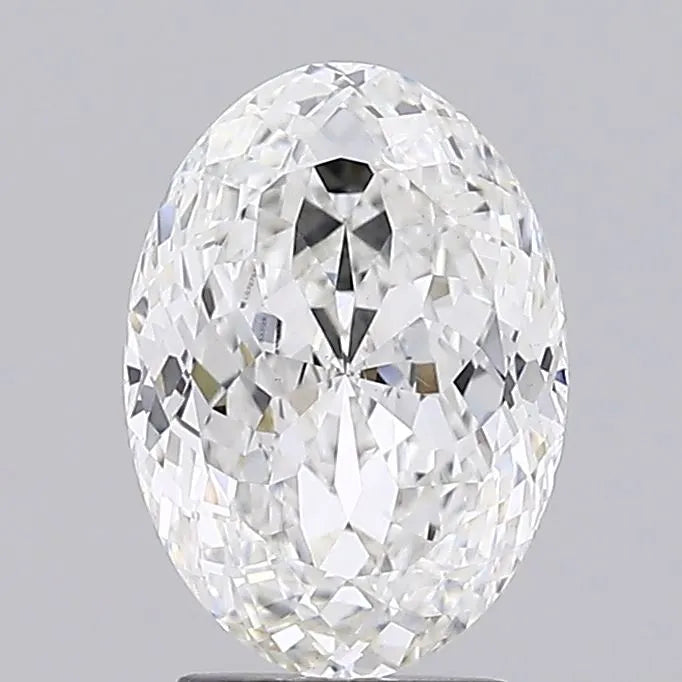 3.20ct Oval Lab Grown Diamond (Colour F, Clarity VS1, IGI Certified)