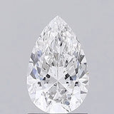 1.01ct Pear Lab Grown Diamond (Colour E, Clarity SI1, IGI Certified)