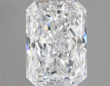 2.01ct Radiant Lab Grown Diamond (Colour D, Clarity VVS2, IGI Certified)