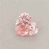 0.40ct Heart Lab Grown Diamond (Colour Fancy Vivid Pink, Clarity VS1, IGI Certified)