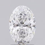 1.05ct Oval Lab Grown Diamond (Colour D, Clarity SI1, IGI Certified)