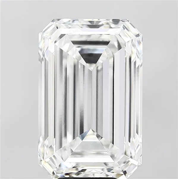 8.50ct Emerald Lab Grown Diamond (Colour F, Clarity VVS2, IGI Certified)