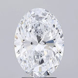 2.87ct Oval Lab Grown Diamond (Colour E, Clarity VVS1, IGI Certified)