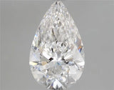 2.05ct Pear Lab Grown Diamond (Colour E, Clarity SI1, IGI Certified)