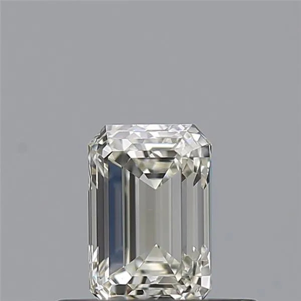 0.42ct Emerald Natural Diamond (Colour K, Clarity VS2, GIA Certified)