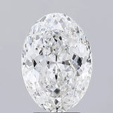 3.43ct Oval Lab Grown Diamond Portuguese (Colour E, Clarity VVS2, IGI Certified)