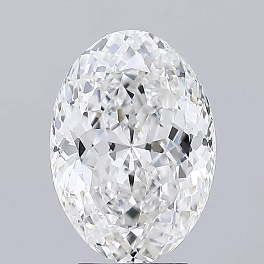3.43ct Oval Lab Grown Diamond Portuguese (Colour E, Clarity VVS2, IGI Certified)