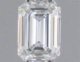 0.47ct Emerald Lab Grown Diamond (Colour D, Clarity VVS2, IGI Certified)