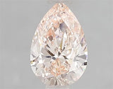 1.01ct Pear Lab Grown Diamond (Colour Fancy Pink, Clarity VS2, IGI Certified)