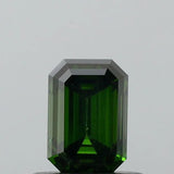 0.60ct Emerald Lab Grown Diamond (Colour Fancy Deep Green, Clarity VS1, IGI Certified)