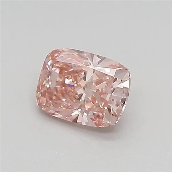 0.54ct Cushion modified Lab Grown Diamond (Colour Fancy Vivid Pink, Clarity VS2, IGI Certified)