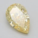 1.11ct Pear Lab Grown Diamond (Colour Fancy Intense Yellow, Clarity VVS2, IGI Certified)
