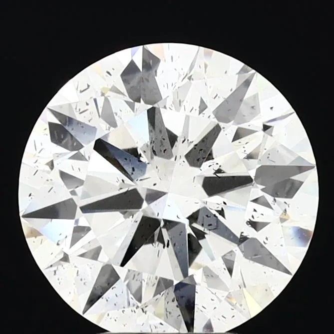 4.50ct Round Lab Grown Diamond (Colour F, Clarity I1, Cut ID, IGI Certified)