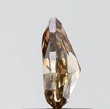0.45ct Pear Natural Diamond (Colour Brown, Clarity VVS2, Cut VG, IGI Certified)