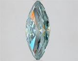 1.87ct Marquise Lab Grown Diamond (Colour Fancy Vivid Green, Clarity VVS2, IGI Certified)