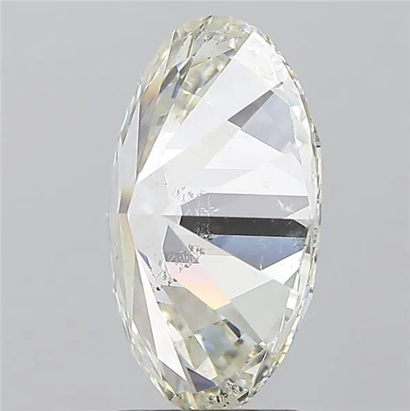 3.51ct Oval Natural Diamond (Colour J, Clarity SI1, GIA Certified)