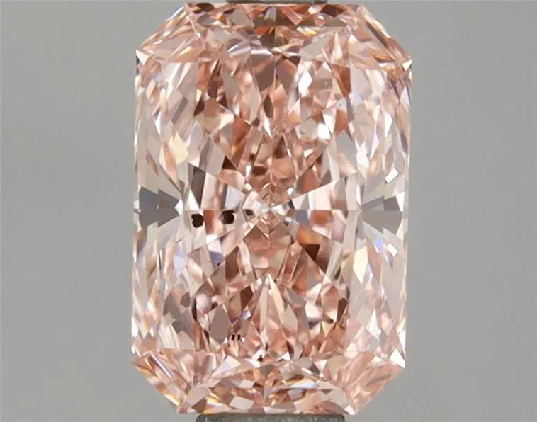 1.52ct Radiant Lab Grown Diamond (Colour Fancy Vivid Pink, Clarity VS2, IGI Certified)