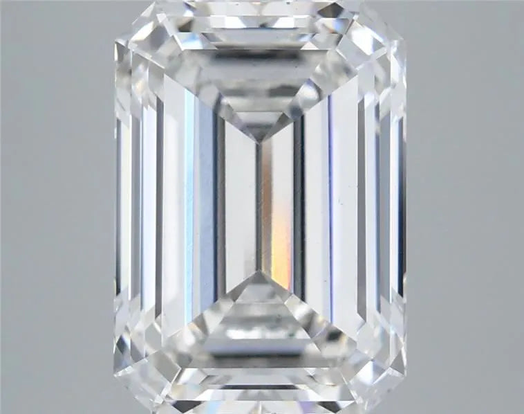 5.09ct Emerald Lab Grown Diamond (Colour F, Clarity VS1, IGI Certified)