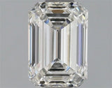 1.00ct Emerald Lab Grown Diamond (Colour G, Clarity VS1, IGI Certified)
