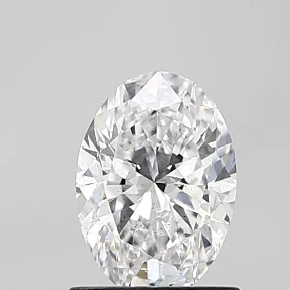 1.00ct Oval Lab Grown Diamond (Colour D, Clarity SI1, IGI Certified)