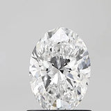 1.00ct Oval Lab Grown Diamond (Colour D, Clarity SI1, IGI Certified)
