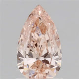 1.00ct Pear Lab Grown Diamond (Colour Fancy Intense Pink, Clarity VS1, IGI Certified)