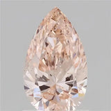 1.00ct Pear Lab Grown Diamond (Colour Fancy Intense Pink, Clarity VS1, IGI Certified)
