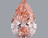 1.00ct Pear Lab Grown Diamond (Colour Fancy Vivid Pink, Clarity VVS2, IGI Certified)