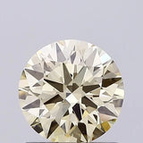 1.00ct Round Lab Grown Diamond (Colour Fancy Light Yellow, Clarity VS1, Cut EX, IGI Certified)